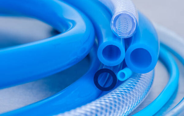 Flexible PVC Tubing Hose Close-up